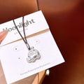 Fashion Elephant Pendant Necklace Bohemian Animal Theme Charm Jewelry Daily Outfit Accessory Gift for Women Girl Friend